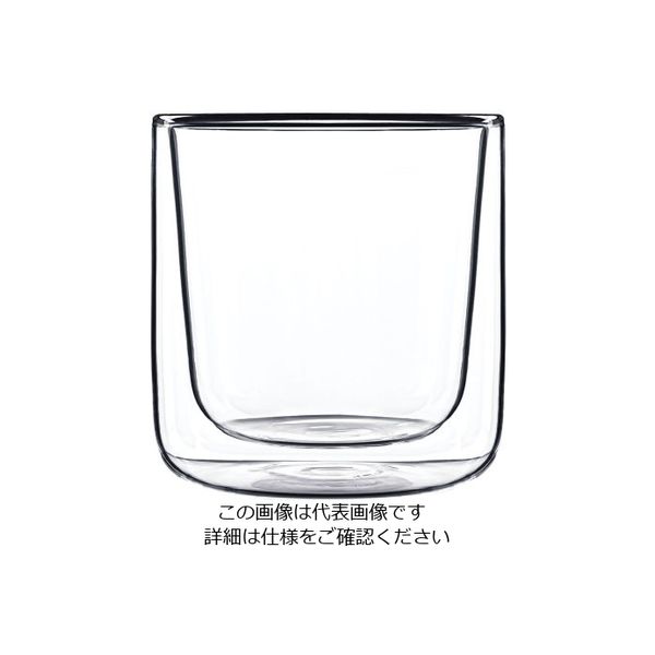 Bormioli Luigi ダブルウォールフード&デザイン(2ヶ入) シリンドリカル 10017/01 1ケース(2個)（直送品）