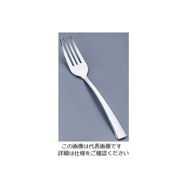 ティー・ティー・シー プラシルバー ハード デザートフォーク (20本入) D-002 1ケース(20本) 62-6679-31（直送品）