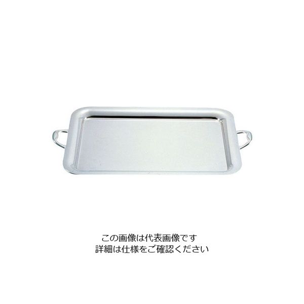 三宝産業 UK18ー8プレーンタイプ角盆 26インチ(手付) 62-6683-15 1枚（直送品）