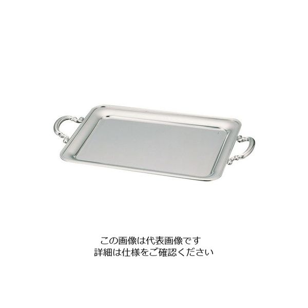 三宝産業 UK18ー8B渕角盆 16インチ(手無) 62-6683-30 1枚（直送品）