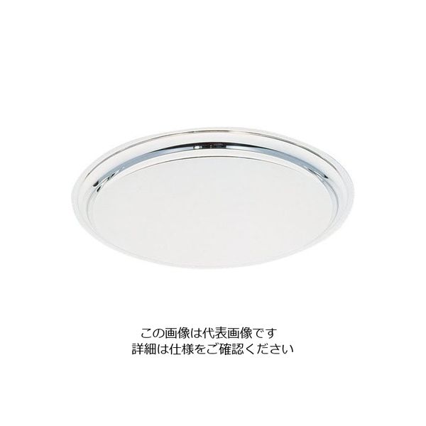 三宝産業 UK18ー8丸盆〈B渕〉 12インチ 62-6685-02 1枚（直送品）