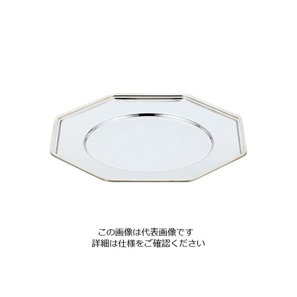 三宝産業 UK18ー8八角ショープレート 菊渕 62-6685-17 1枚（直送品）