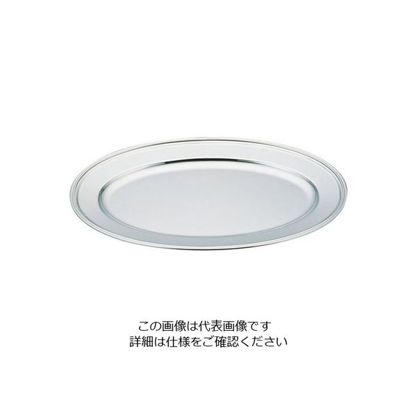 三宝産業 UK18ー8 B渕小判皿 48インチ(魚皿兼用) 62-6686-78 1枚（直送品）