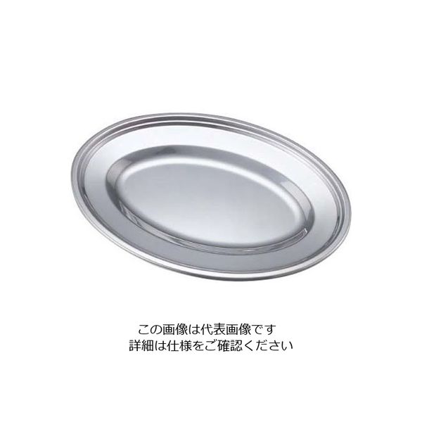 イケダ エコクリーン IKD18ー8小判皿 14インチ 62-6687-23 1枚（直送品）