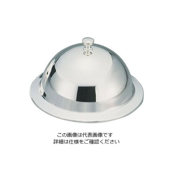 遠藤商事 洋白3.8μ ドームカバー ツバ付 28cm 62-6694-69 1個（直送品）