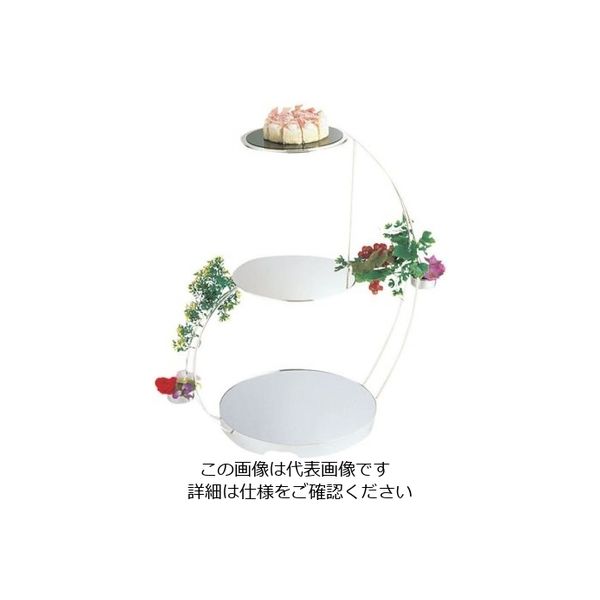 三宝産業 UK18ー83段ウェディングケーキスタンド 62-6695-72 1個（直送品）