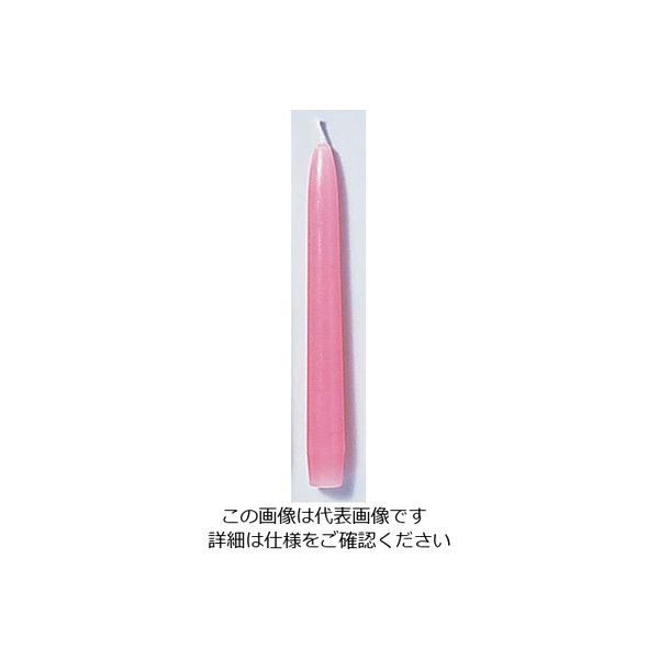 遠藤商事 テーパーキャンドル 10インチ ピンク (1打入) 62-6697-20 1ダース(12本)（直送品）