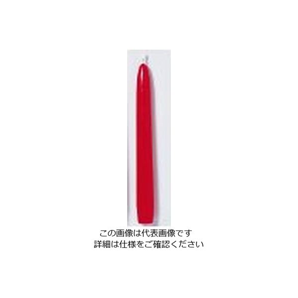 遠藤商事 テーパーキャンドル 12インチ レッド (1打入) 62-6697-25 1ダース(12本)（直送品）