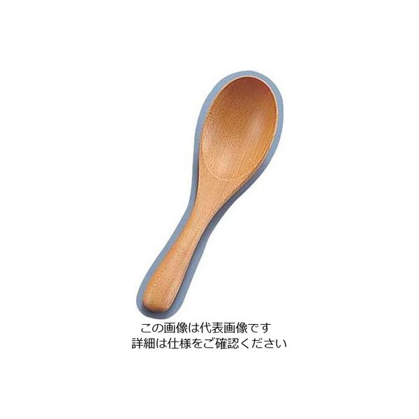 クラフト木の実 木製メープルカトラリー レンゲ 61784 1本 62-6721-98（直送品）