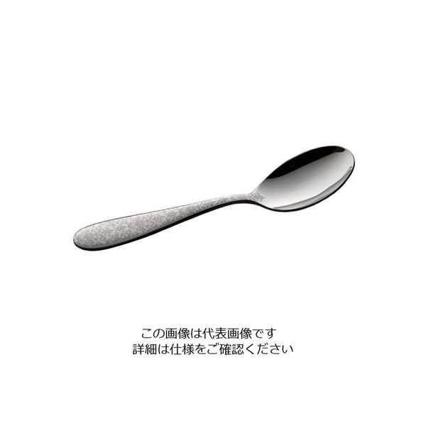 トーダイ (18ー8)ボーノ ヨーロピアン A 白 ティースプーン 62-6720-58 1本（直送品）