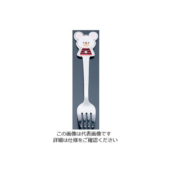 アズワン くまのがっこう デイビット フォーク 62-6723-25 1本（直送品）