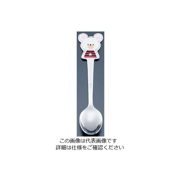 アズワン くまのがっこう デイビット スプーン 62-6723-24 1本（直送品）