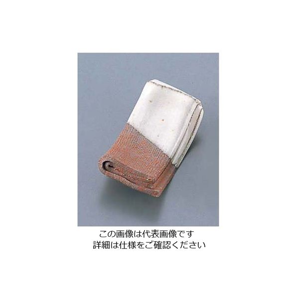 エムズジャパン 白釉焼〆箸置 T06ー22 62-6728-98 1個（直送品）