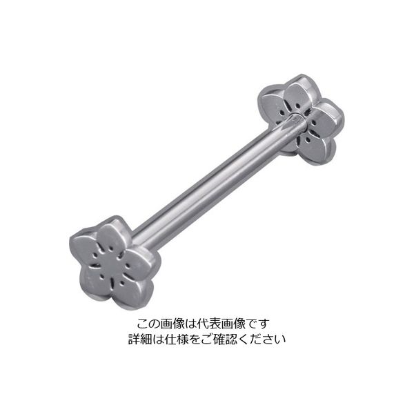 三宝産業 UK 18ー8ナイフフォークレスト ツツジ 62-6729-42 1個（直送品）