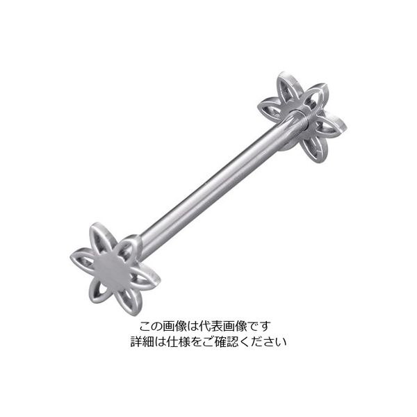 三宝産業 UK 18ー8ナイフフォーク&箸レスト ユリ 62-6729-47 1個（直送品）