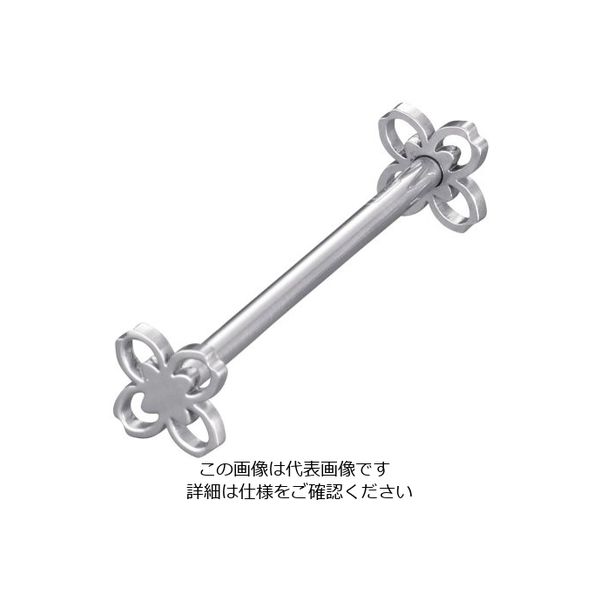 三宝産業 UK 18ー8ナイフフォーク&箸レスト ハナミズキ 62-6729-48 1個（直送品）