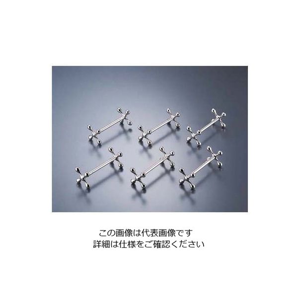 浅川製作所 十字ナイフレスト(代用ロジウムメッキ) 792/6(6pcs) 62-6729-71 1個（直送品）