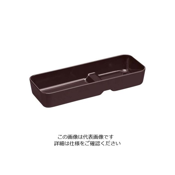 福井クラフト ABS段付カトラリーボックス 茶 60002341 62-6729-84 1個（直送品）