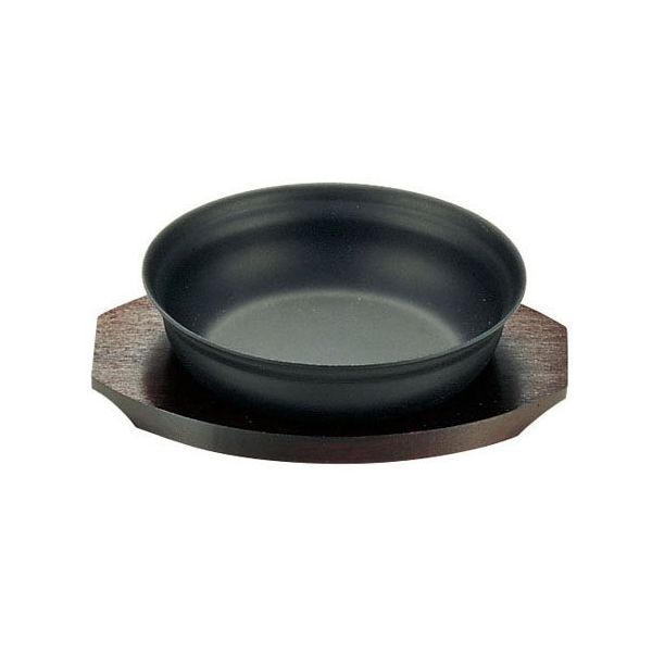 イケダ SA Fe万能ステーキ皿 丸深型 62-6731-26 1個（直送品）