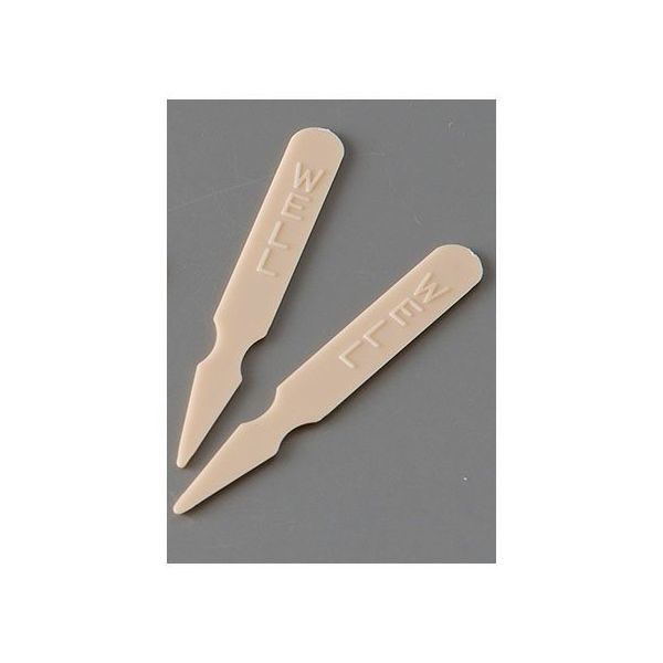 アズワン ステーキマーカー(1000本入) ウェル(タン) 62-6732-01 1ケース(1000本)（直送品）