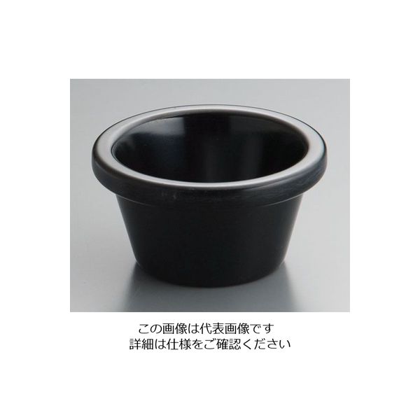 TABLECRAFT メラミン アペタイザーコーン用ラメキン ブラック 3オンス RAM3BK 1個 62-6734-54（直送品）