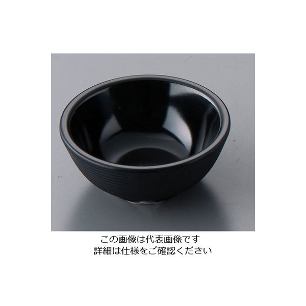 TABLECRAFT メラミン リブ ラメキン ブラック 3オンス RAM3RBK 1個 62-6734-56（直送品）