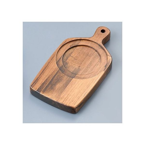 アズワン 南部鉄器 ハットパン用木台 スクエア L 62-6734-67 1個（直送品）