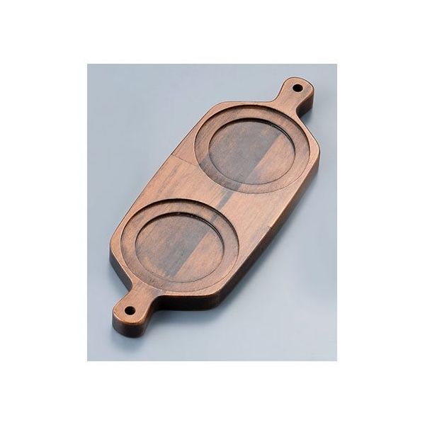 アズワン 南部鉄器 ハットパン用木台 スクエア W 62-6734-68 1個（直送品）