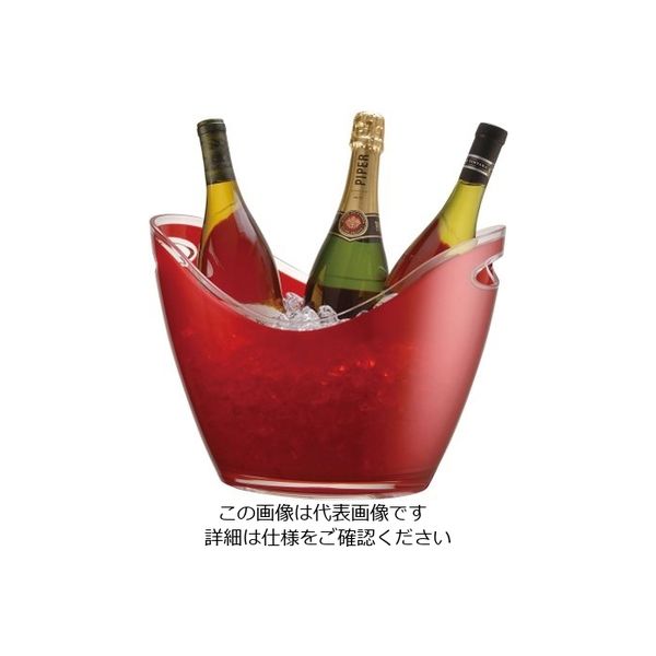 遠藤商事 パーティータブ ヴィノ・ゴンドラ Gー4ーR レッド 62-6745-10 1個（直送品）