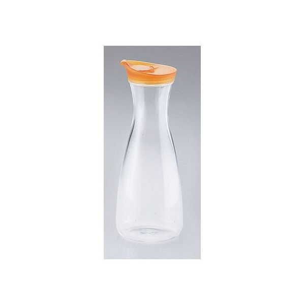 遠藤商事 アクリル ジュース&ウォーターボトル KYー339ーO オレンジ 62-6748-16 1個（直送品）