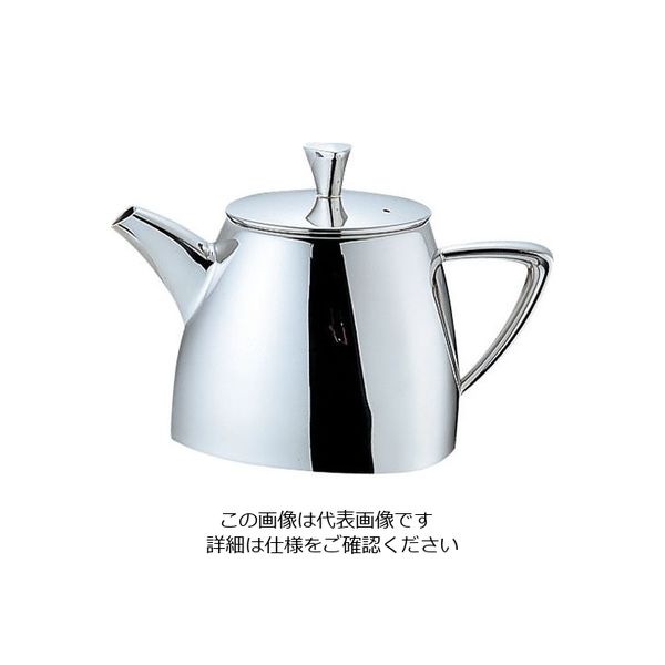 三宝産業 UK18ー8トライアングルシリーズ ティーポット 5人用 62-6750-02 1個（直送品）