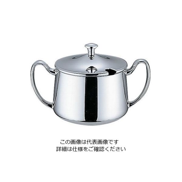三宝産業 UK18ー8プレスト シリーズ シュガーポット 5人用 62-6750-16 1個（直送品）