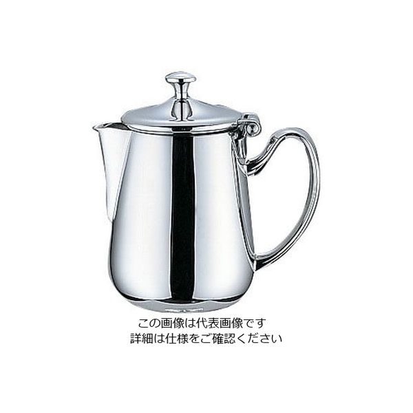 三宝産業 UK18ー8プレスト シリーズ ミルクポット 3~5人用 62-6750-17 1個（直送品）