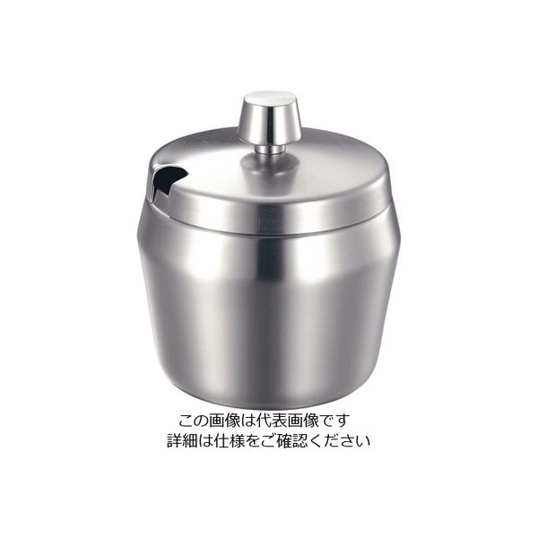 本間製作所 18ー8エルムシュガーポットスチール 5人用 62-6750-36 1個（直送品）