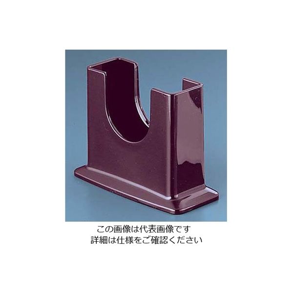 若泉漆器 ABS製 ナフキン立て ブラウン Hー7ー20 62-6759-90 1個（直送品）