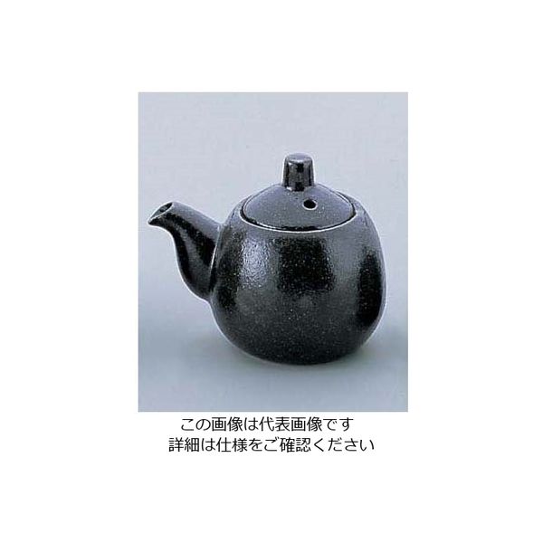 アズワン 瀬戸黒(玉形)正油差 ミニ Yー004 62-6754-08 1個（直送品）