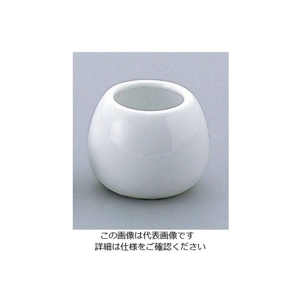 アズワン NC白磁(玉形)楊枝入 ミニ Yー003 62-6754-14 1個（直送品）