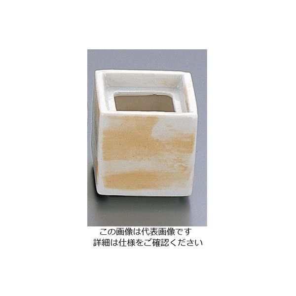 エムズジャパン 白刷毛 スタック楊枝入 T03ー30 62-6754-46 1個（直送品）