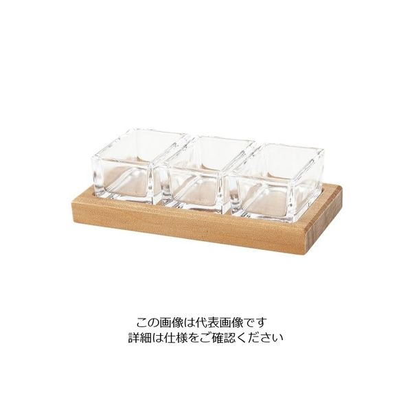 エムタカ ガラス薬味入れ 683 1個 62-6755-52（直送品）