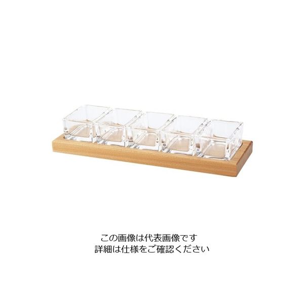 エムタカ ガラス薬味入れ 685 1個 62-6755-53（直送品）