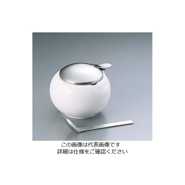 ZERO JAPAN ゼロ 丸型コンテナM スプーン付 BKK-03 1個 62-6755-69（直送品）