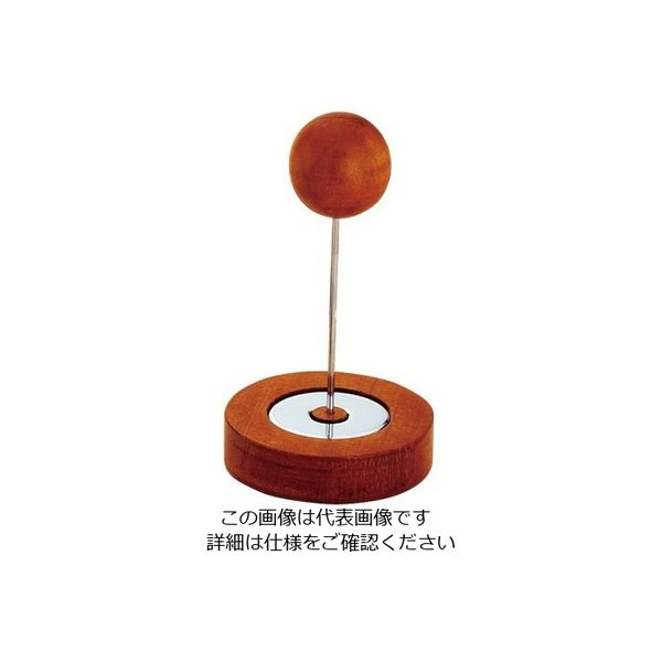 三宝産業 木製POPスタンド ボール 10cm ブラウン 62-6768-97 1個（直送品）
