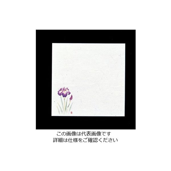 アーテック 遠赤抗菌和紙 花ごよみ懐敷(200枚入) あやめ W4-4 1ケース(200枚) 62-6781-62（直送品）