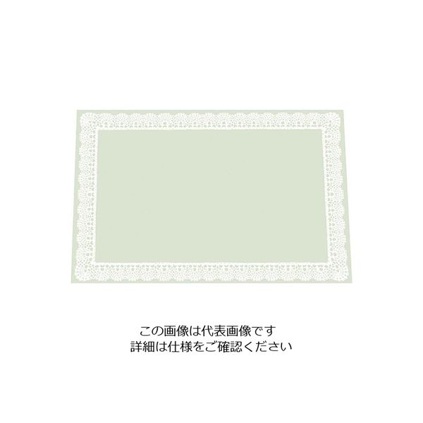 アーテック 無蛍光紙テーブルマットレースB ベージュ (100枚入)L TE-L10 1ケース(100枚) 62-6785-39（直送品）