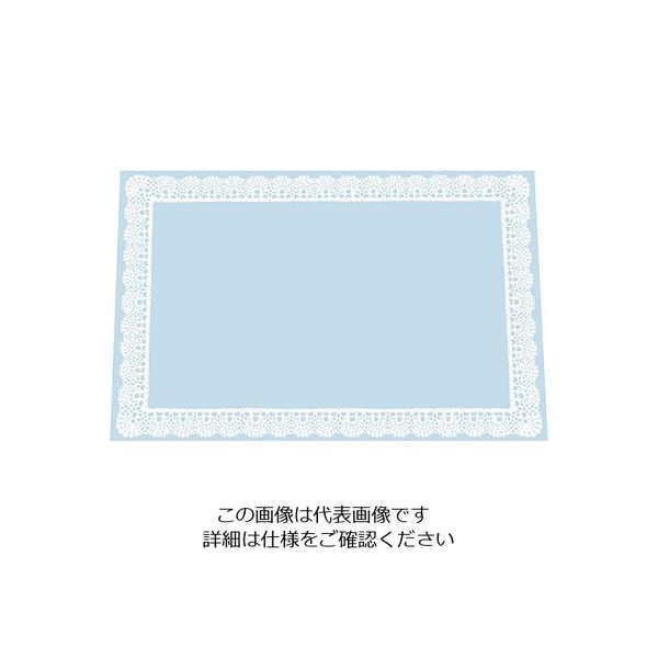 アーテック 無蛍光紙テーブルマットレースB ベージュ (100枚入)L TE-L12 1ケース(100枚) 62-6785-43（直送品）