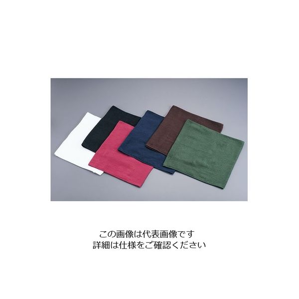 ミューファンプロダクツ ミューファン 抗菌オシボリタオル (12枚入) 黒 62-6761-23 1枚(12枚)（直送品）