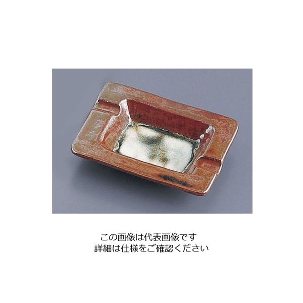 エムズジャパン 古瀬戸布目長角灰皿 T03-79 1個 62-6762-21（直送品）