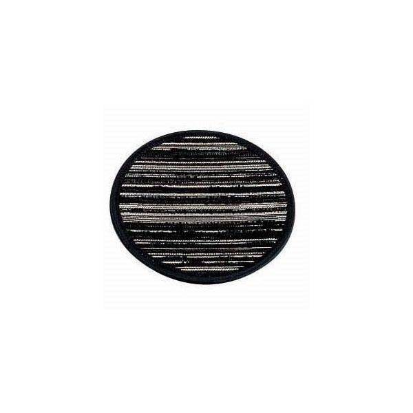 遠藤商事 雅 コースター 丸 ブラック 62-6766-42 1枚（直送品）