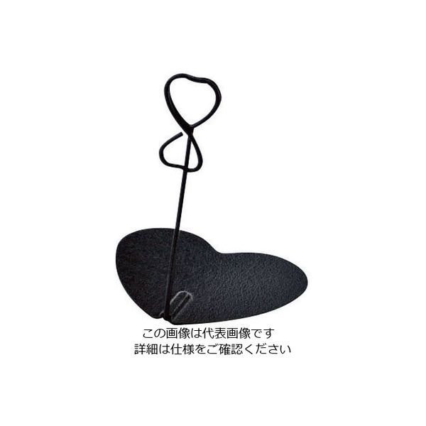 遠藤商事 ハートクリップリングスタンド(10cm) EV-100-K 1個 62-6768-64（直送品）