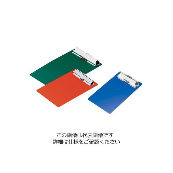 キョウリツサインテック アクリル会計クリップ 〈小〉 ブルー 62-6776-04 1個（直送品）